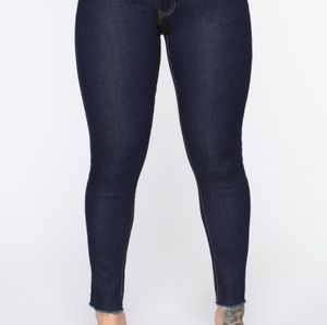 Fashion Nova Waisted Ankle Jeans